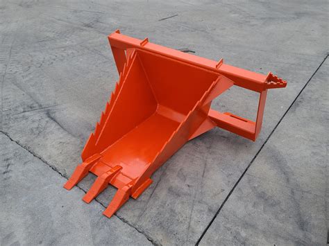 hd stump bucket for skid steer/tractor|everything attachments stump bucket.